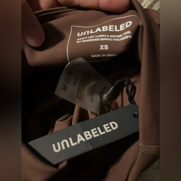 NEW Unlabeled by Anna Petrosian High Waisted Leggings Size XS - Picture 5 of 5